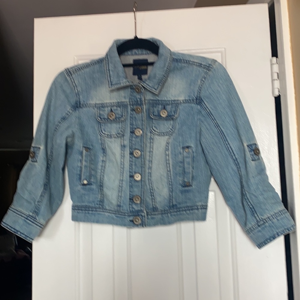 2/$40 Adorable short jean Jacket.